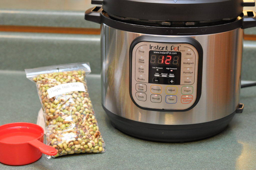 Purple Hull Peas in Instant Pot