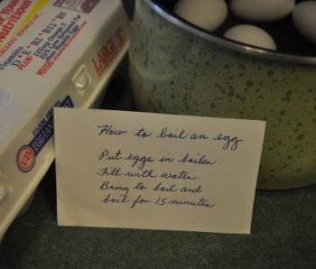 Mother's Recipe: How to Boil Egg