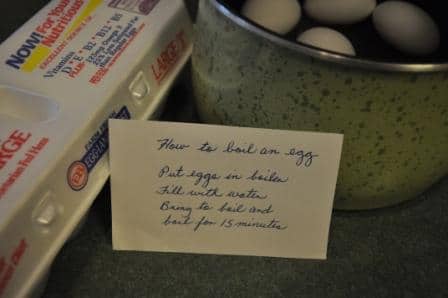 How to Boil Eggs.