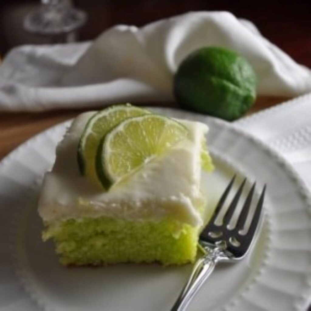 Easy squash casserole recipe dessert idea is Key Lime Cake.