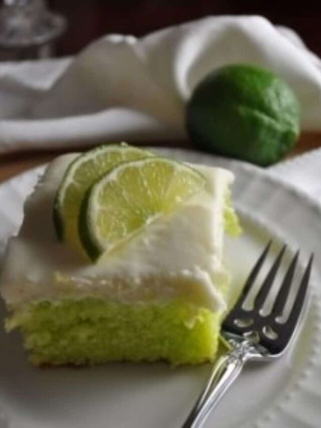 Key Lime Cake – Green Cake for St. Patrick’s Day Party