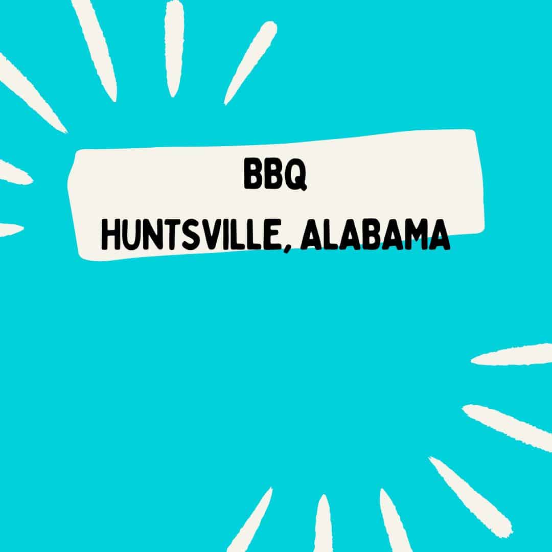 BBQ Huntsville AL